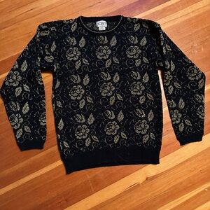 Vintage 1980s Koret floral sweater